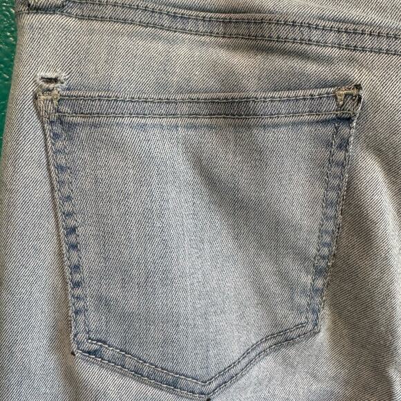 Tory Burch Slim Straight Light Blue Denim Jeans Women's 24 - Picture 10 of 10